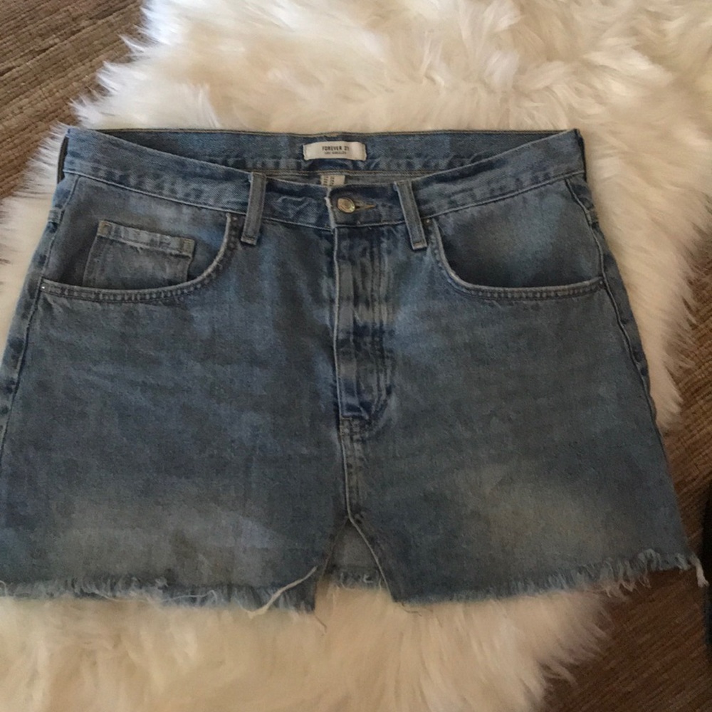 Forever 21 Jean skirt